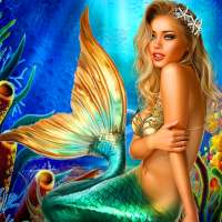 Mermaid Princess simulator 3d : Secret game Arena.