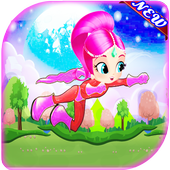 super magic shimmer: adventures girls games icon