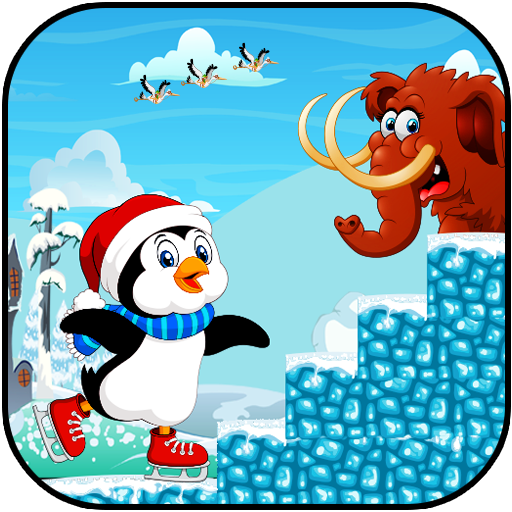 Penguin Skater Run icon