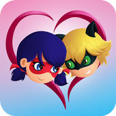 Love ladybug Balls 2 - Drawing Line Physics Games icon