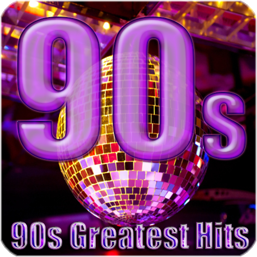 Music decade of the 90s free icon