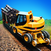 Railroad Building Train Simulator icon
