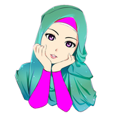Best Hijab Islamic stickers for WhatsApp icon