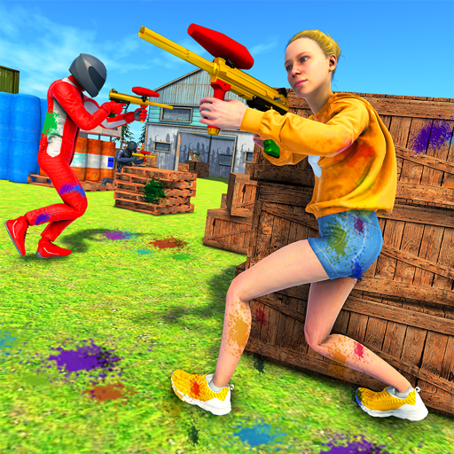 Paintball Shooting Arena 3D - New Paintball Games icon