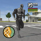 Amazing Black Spider Rope Hero - Strange Men Miami icon