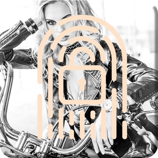 Cool Hot Biker Girl Wallpaper Lockscreen icon