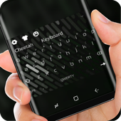 Black Classic Wallpaper Keyboard for Huawei आइकन