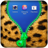 LeopardSkin Zipper Lock Screen icon