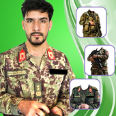Afghan Army Suit Changer - Commando Photo Editor icon
