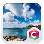 Sunny Beach Theme C Launcher icon