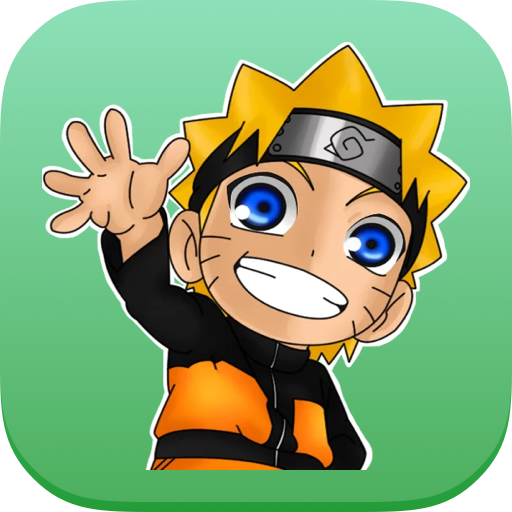 Konoha Stickers Aniem WastickerApps be a Hokague icon