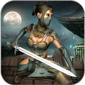 Ninja Girl Assassin Hero icon
