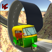 Offroad Tuk Tuk Auto Rickshaw Driver icon
