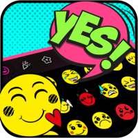 Pop Style Words Emoji Stickers - Add to Chats App