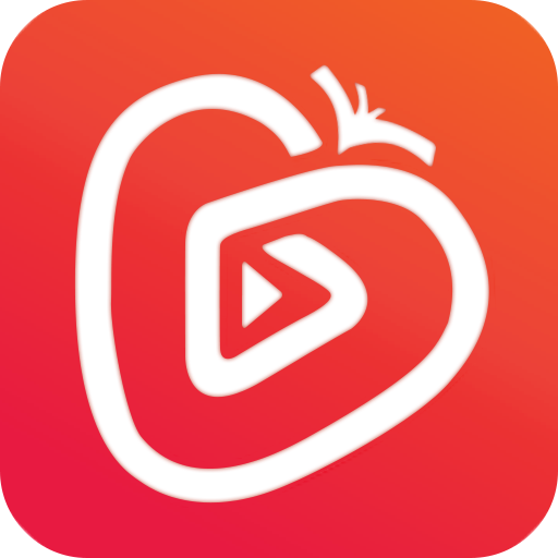 Strawberry Red HD Movie Player Download icon