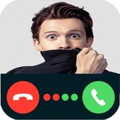 Fake call from Tom Holland icon