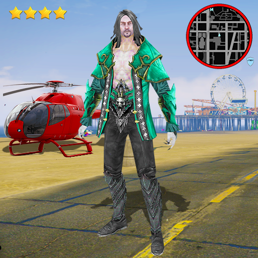 Vampire Rope Hero Gangster Crime icon