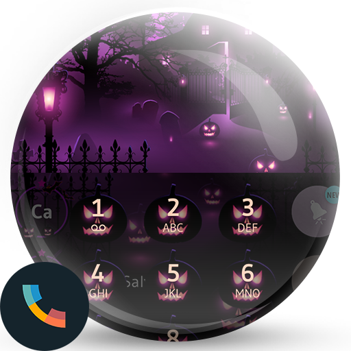 Dialer Phone Halloween Pink icon