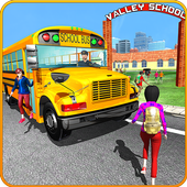 Modern City School Coach Bus Driving Simulator 17 icon