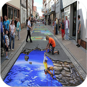 Dimensional 3D Floor Pictures أيقونة