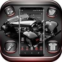 Vintage Car Launcher Theme