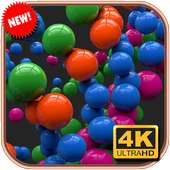 Abstract Bubble Wallpaper HD 4K Background