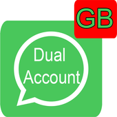 Dual GBWhatsApp double account Messenger icon