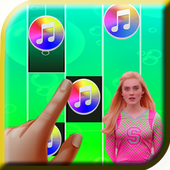 Zombies Play Piano Tiles Game أيقونة