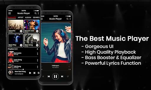Power Music Player : Mp3 Music Download screenshot 1