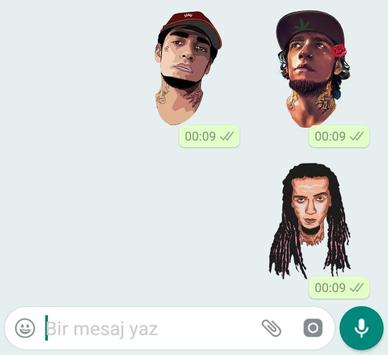 Ezhel Etiketleri (WA Sticker) Türkçe Rap screenshot 3