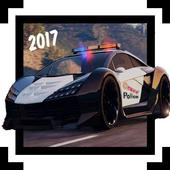 Crazy Police Car 3D icon
