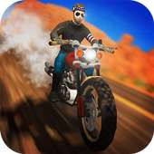 USA Highway Traffic: Rider Moto Racer Games