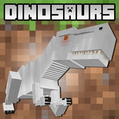 Jurassic Craft 🦕 Dinosaurs Mod for MC icon