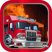 3D Fire Rescue Truck Simulator icon