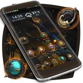 Dark Halloween Launcher Theme icon