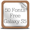 50 Fonts Free Galaxy S5 أيقونة
