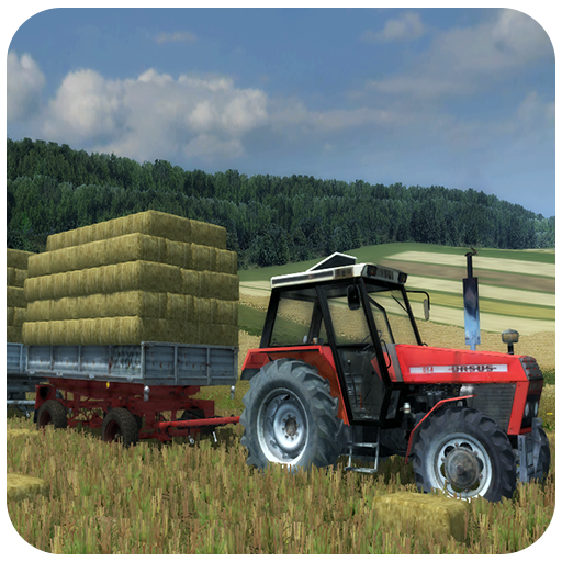 тракторный животный транспорт 3D иконка