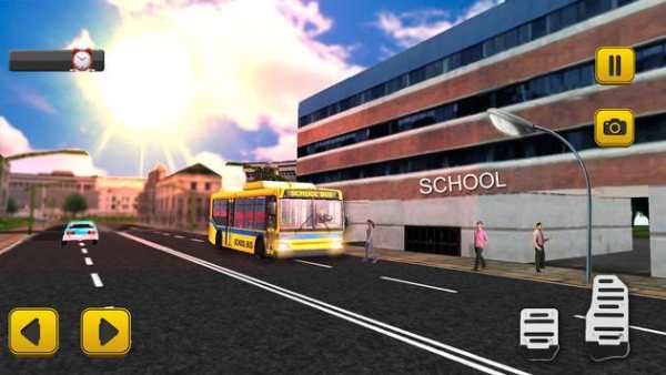 Dr. School Bus Driving-Students Transport Service screenshot 2