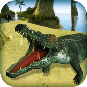 Crocodile Attack Sim 3D - 2016 icon