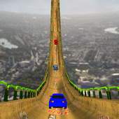 Real Mega Rampa Carro Impossível façanha Corridas icon