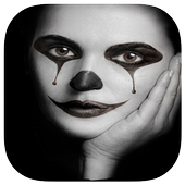 Joker mask photo editor icon