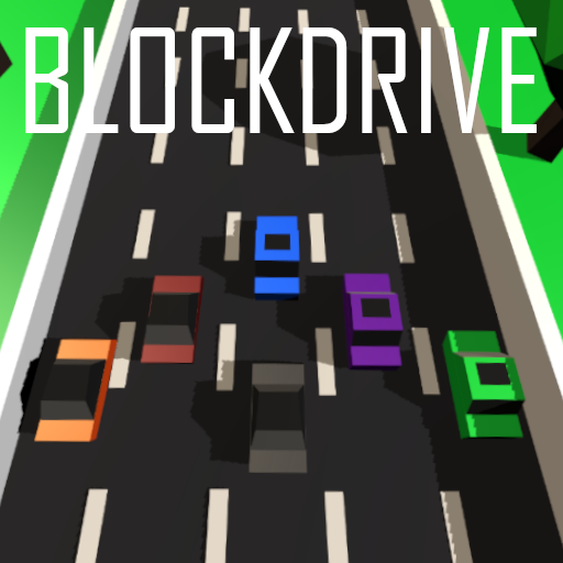 BlockDrive: Old school mini car racing game icon
