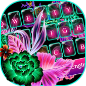 Colorful Flower Keyboard icon