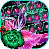 لوحة المفاتيح الملونة زهرة on 9Apps