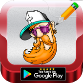 🔥How to Draw Graffiti Characters🔥 icon