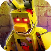 Five Nights Cube Craft AR icon
