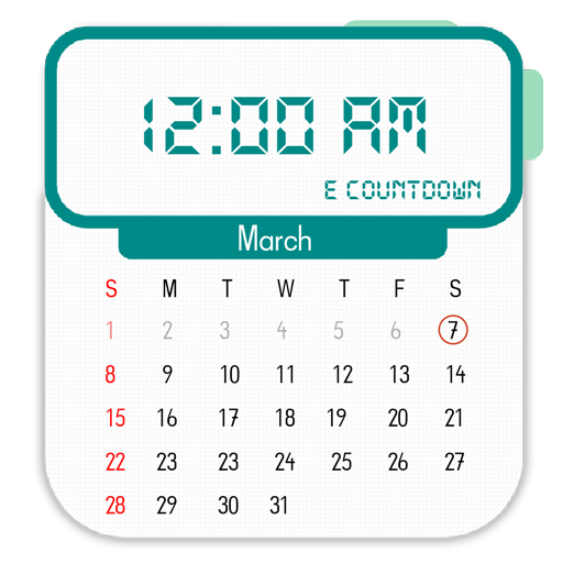 Abc countdown and event organizer free icon