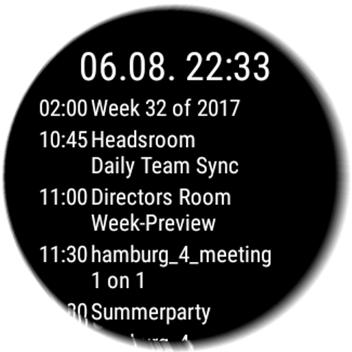 Just a Calendar Watch Face icon