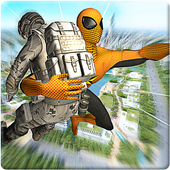 Rescue Spider Super War Hero - Flying Superhero icon