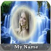 My Name-Waterfall Photo Frames on 9Apps